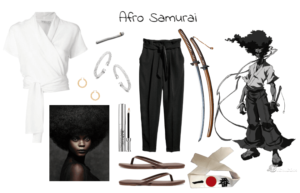 Afro Samurai costume idea