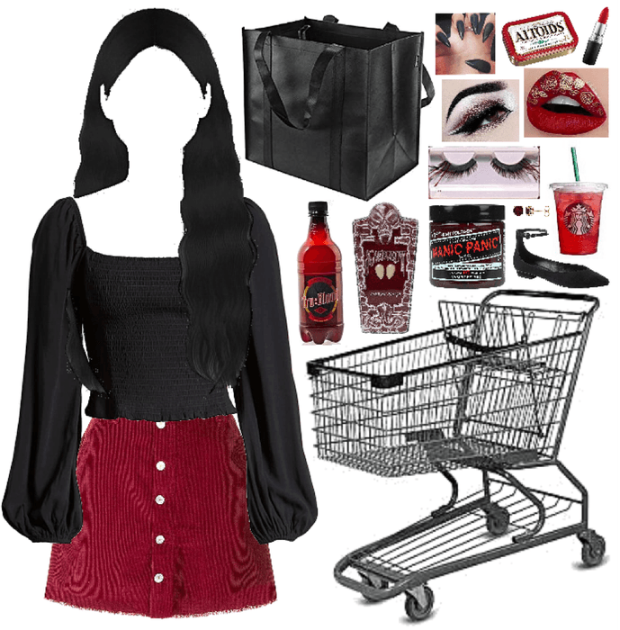 A Vampire’s Trip to the Super Market