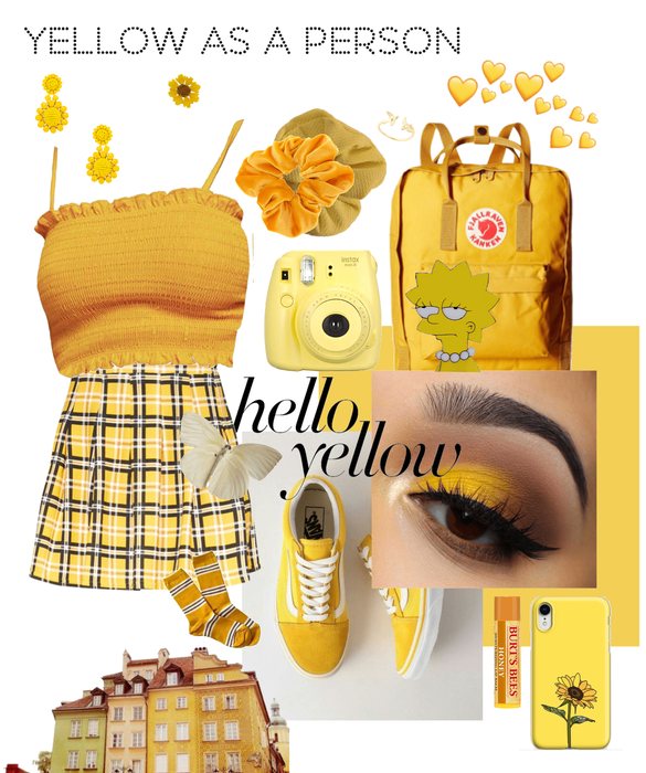 Yellow As A Person