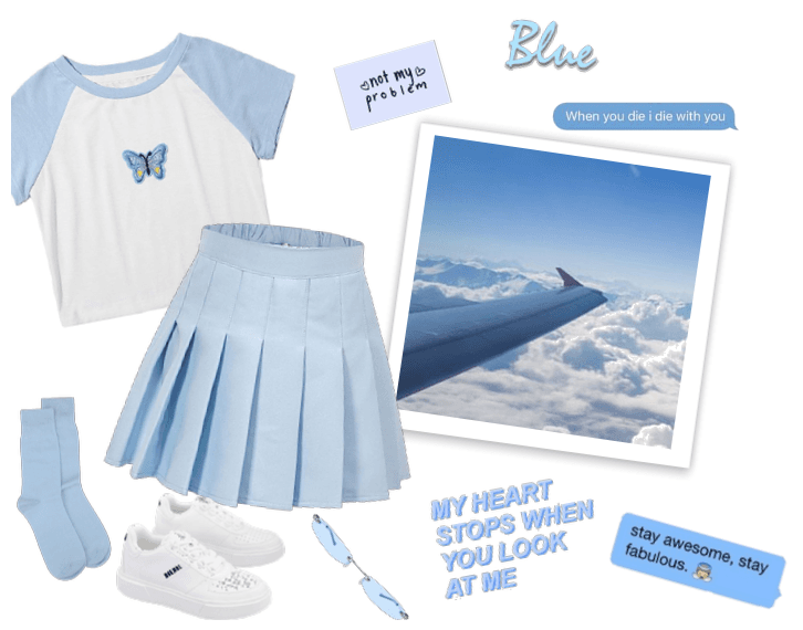 Sky Blue Outfit