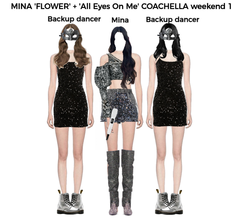 MINA [FLOWER]+[All Eyes On Me] COACHELLA weekend 1
