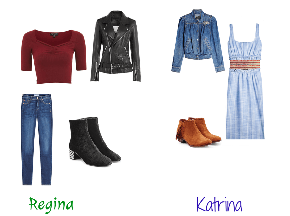 Regina & Katrina at Hogsmeade