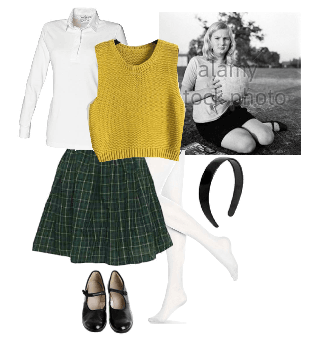 Retro Schoolgirl, Circa 1960s