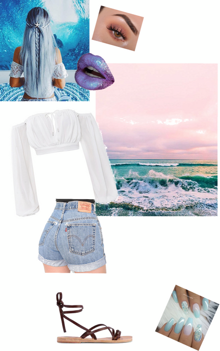 aesthetic Outfit #3 mermaid inspired