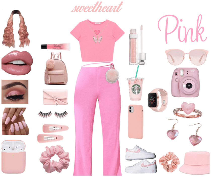 The pink outfit💖