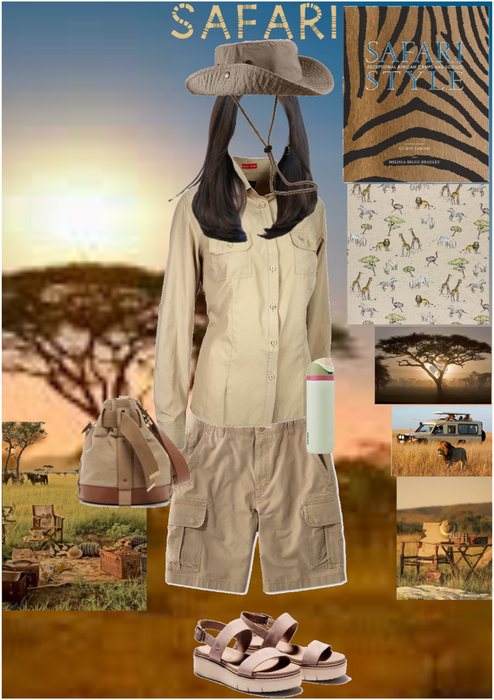Khaki Shorts: Safari Adventure