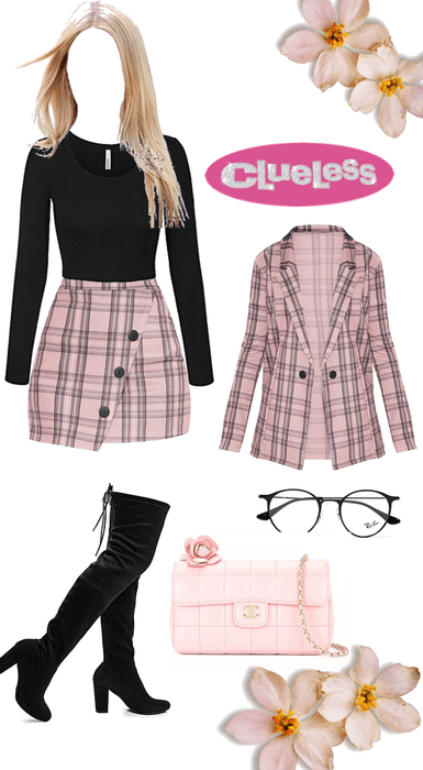 clueless in pink