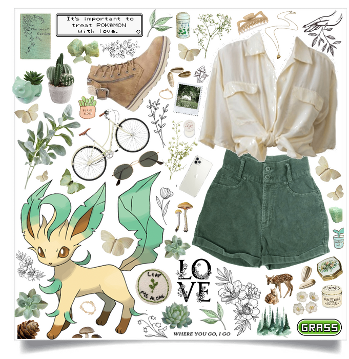 Leafeon in Green