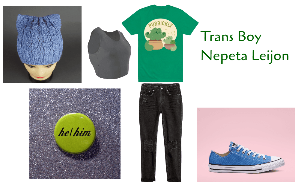 Trans Boy Nepeta Leijon