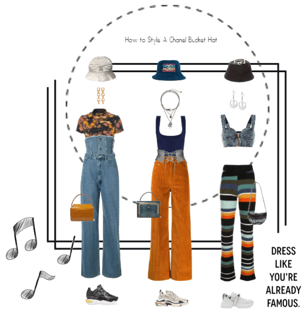 How to Style A Chanel Bucket Hat
