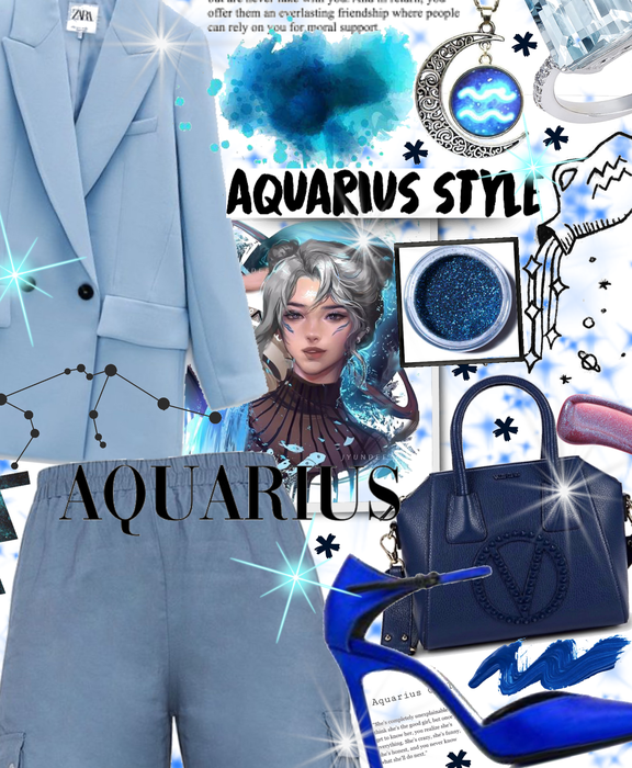 blue Aquarius ♒️