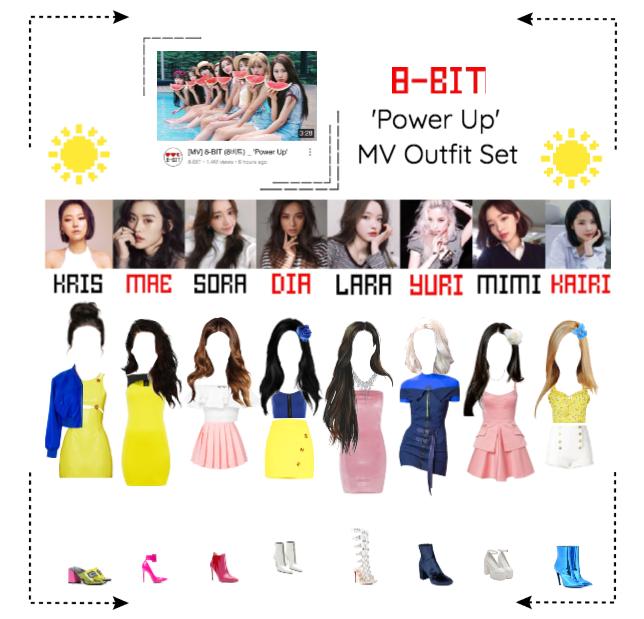 ⟪8-BIT⟫ 'Power Up' MV Outfit Set