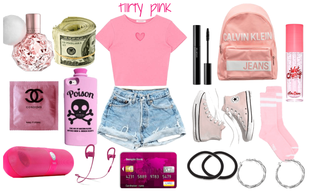 flirty pink