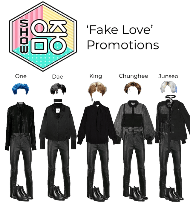 ‘Fake Love’ The Show promotions
