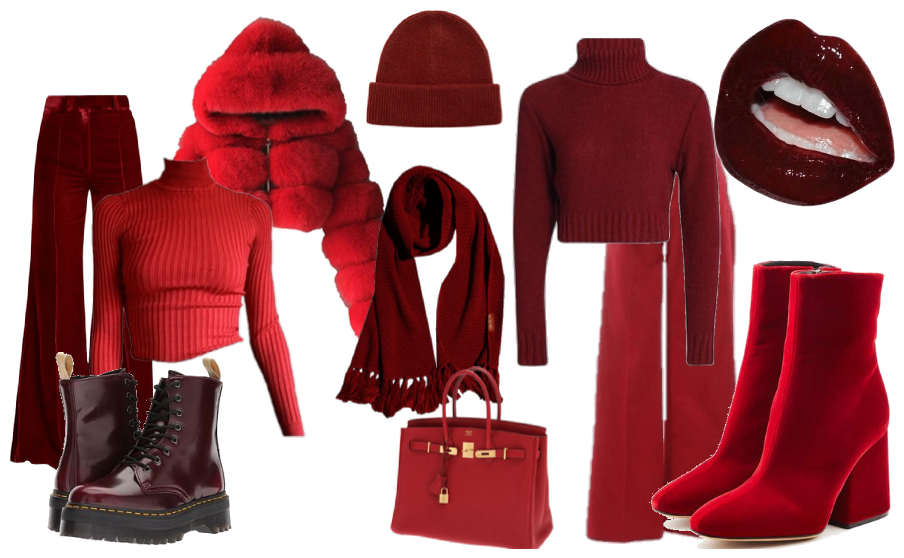 Red Winter Outfit