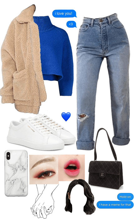 yeri’s group date outfit for bookstore dates