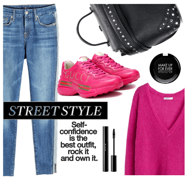 pink street