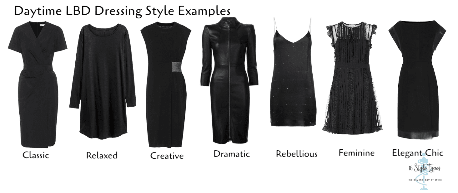 Daytime LBD Personality Dressing STyles