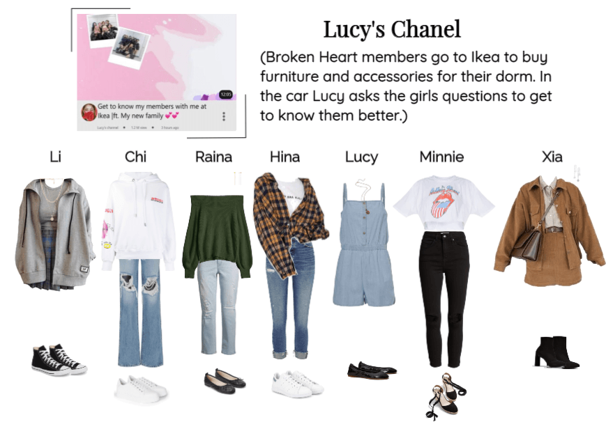 Lucy's Chanel video 'Get to know my memberwith me'