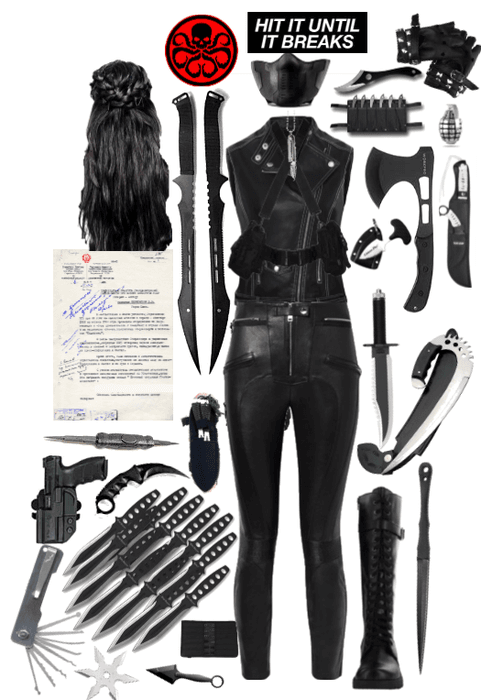 Marvel OC: Female Winter Soldier