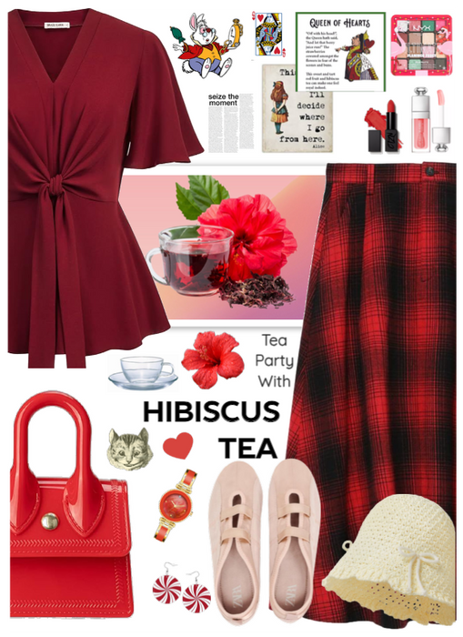 Tea Party with Hibiscus Tea