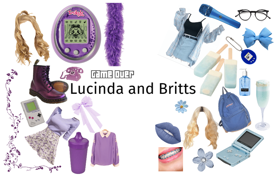 Lucinda and Britts - original character creation