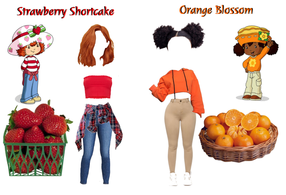 Strawberry Shortcake & Orange Blossom- Outfit