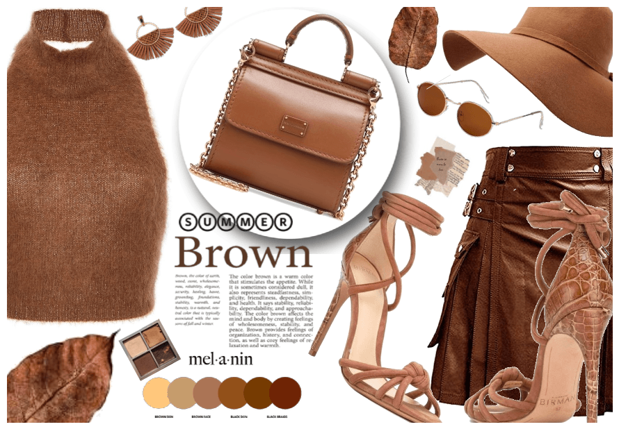 Summer brown Glow