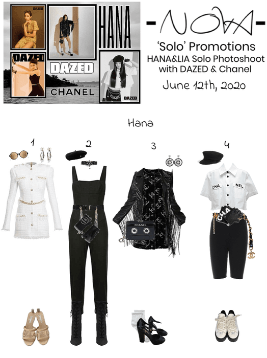 -NOVA- HANA&LIA Solo Photoshoot with Chanel & Dazed