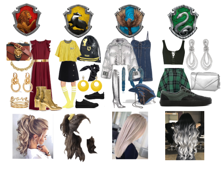 hogwarts houses inspired outfit
