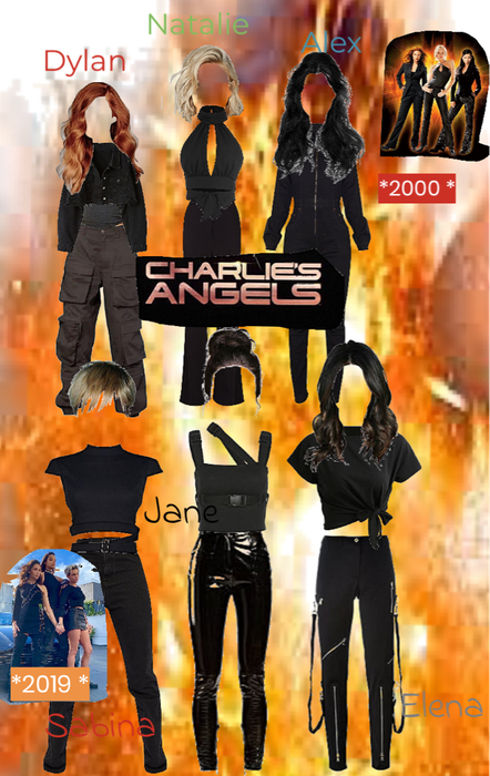 Charlie’s Angels from * Charlie’s Angels *