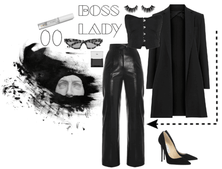 Boss Lady in Black
