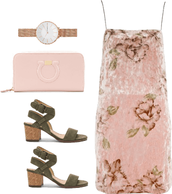 girly spring look