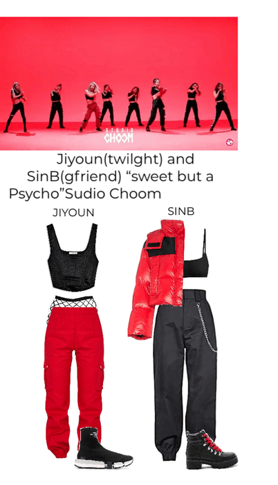 sinB and jiyoun sweet but a psycho audio choom performance