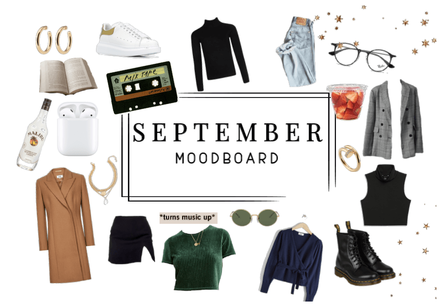 September fashion moodboard