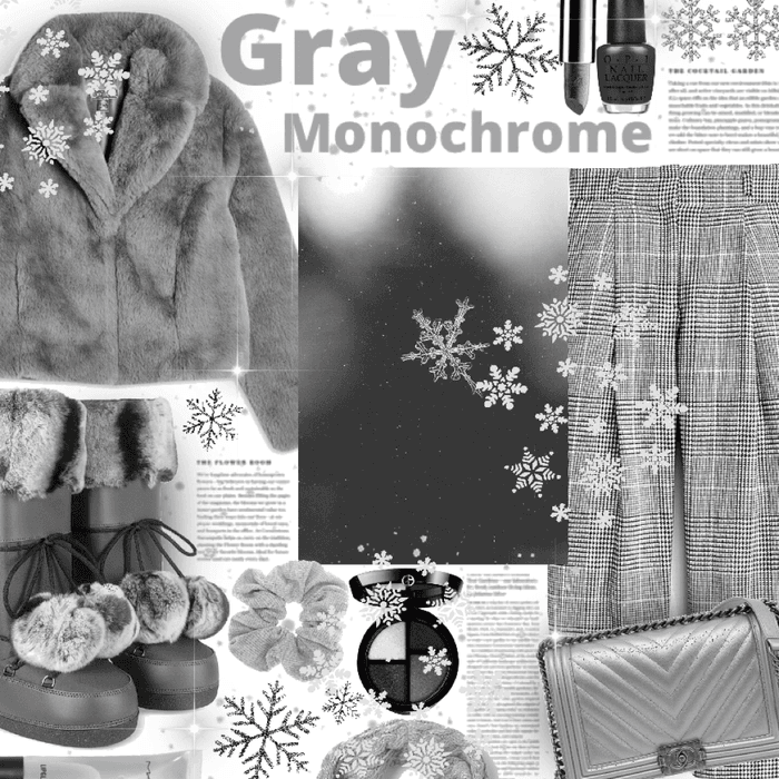gray monochrome