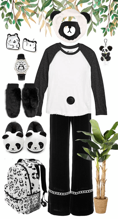 Oops! Entered in the wrong challenge! Panda Costume