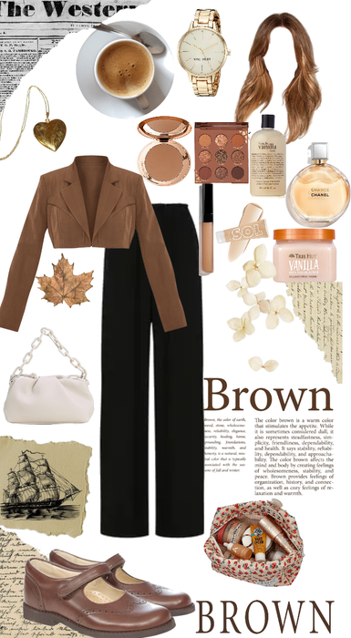coffee and brown