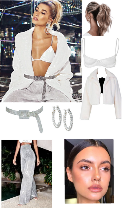 recreating the Hailey Bieber outfit