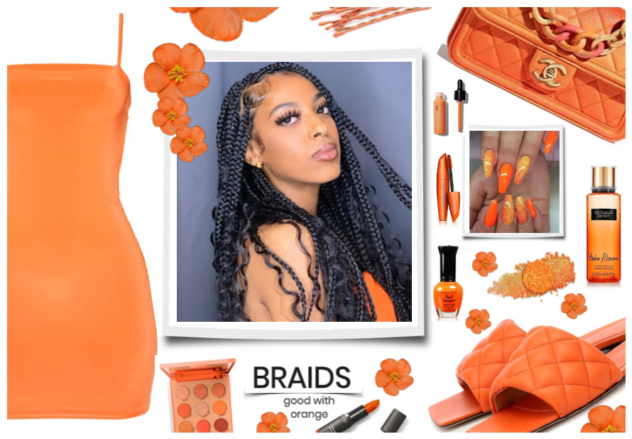 Braids good with orange