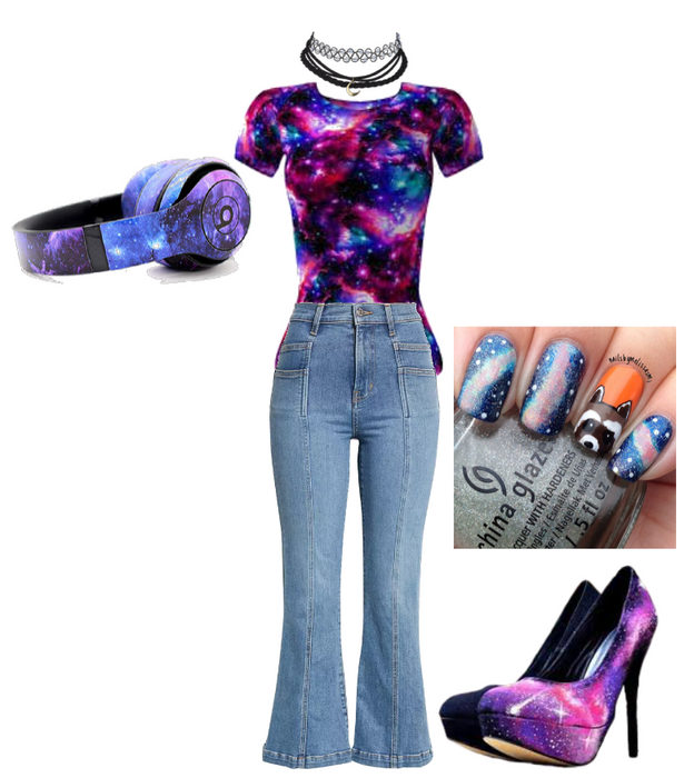 galaxy outfit