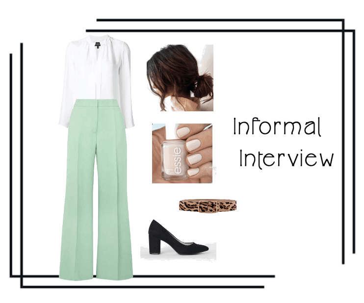 informal interview outfit