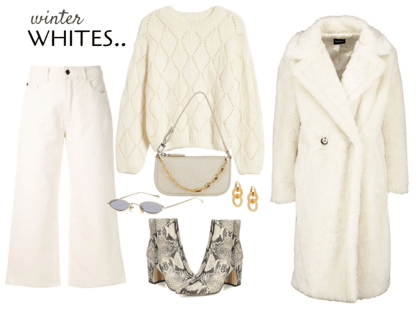 winter white outfit