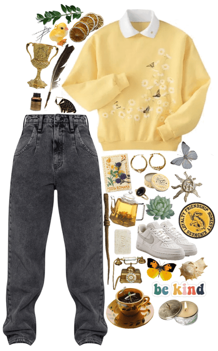 Hufflepuff Inspired Outfit- Challenge