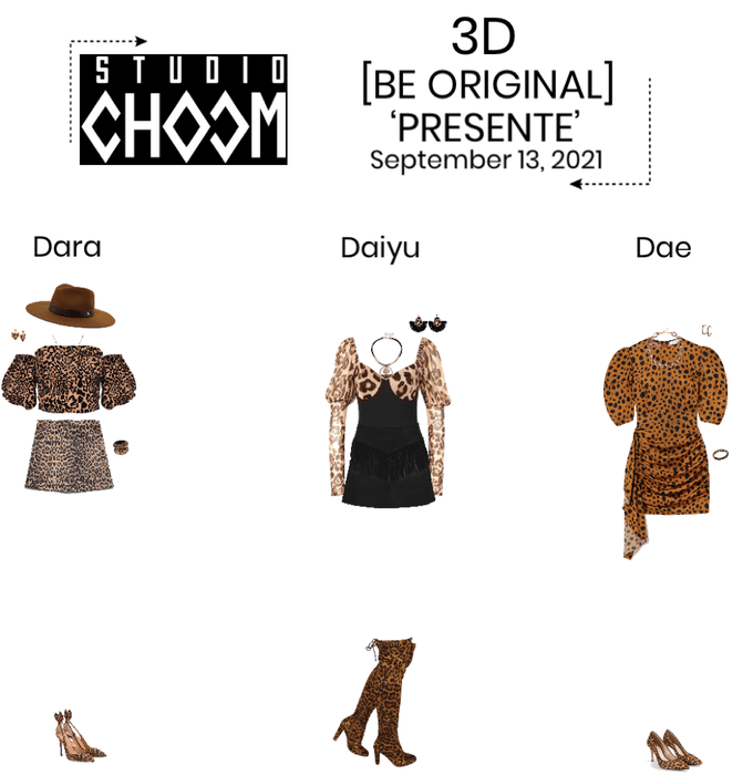 3D//‘PRESENTE’ Studio Choom [BE ORIGINAL]