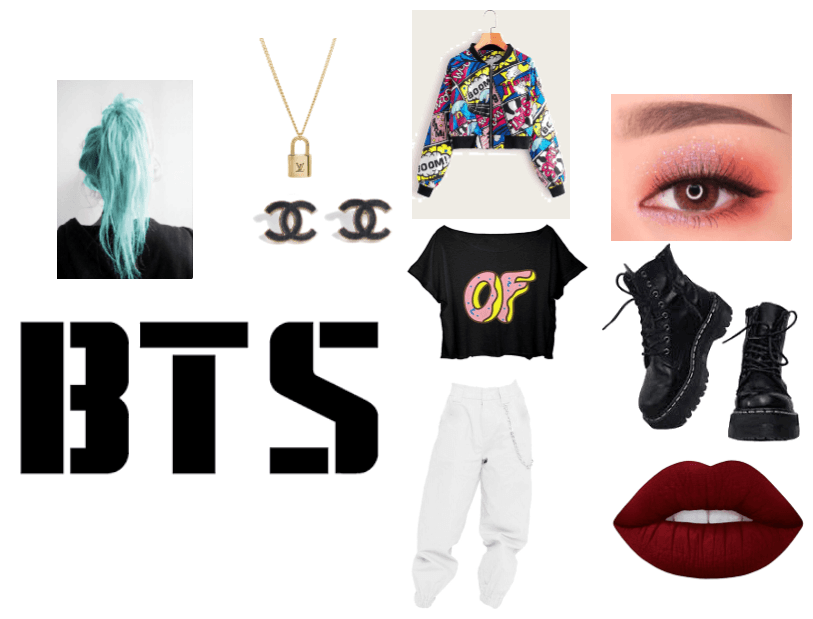 BTS DNA inspired outfit female ver