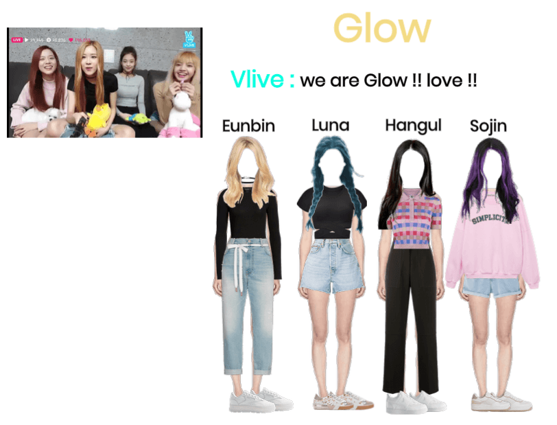 Glow Vlive we are glow !! love !!