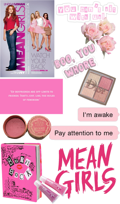 Mean Girl (Pink Png)