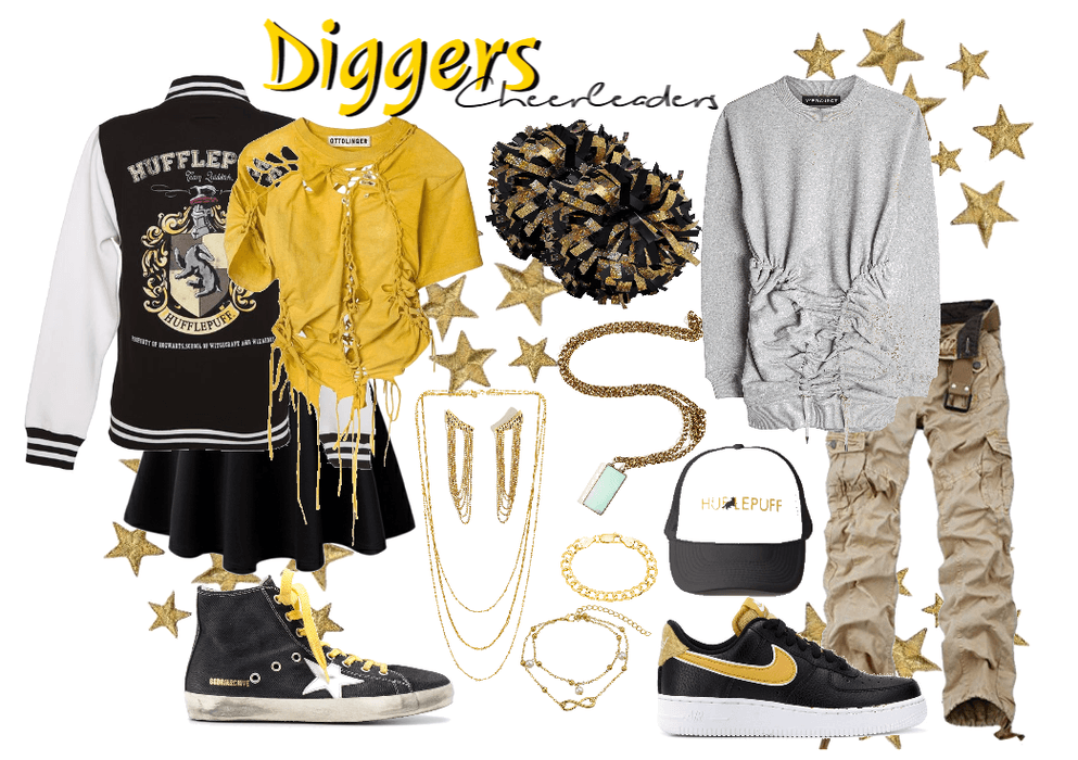 Diggers Cheeleaders Uniform #2
