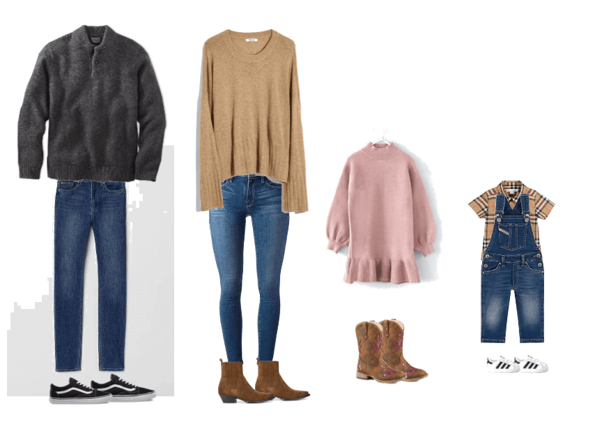 Family fall photo outfits 4